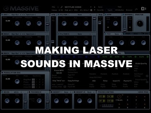 Making Laser Sounds in Massive Making Laser Sounds in Massive