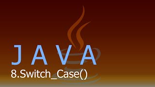 Java with IntelliJ 8 - Conditional Statement III - Switch Case
