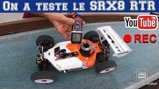 🟠 ESSAIS SERPENT SRX8 BUGGY TT 1/8 RTR 4WD NITRO 🔥REF 600023 - SANWA MT5 - SRT - HD POWER - JETKO