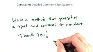 generating detailed comments - Intro to Java Programming