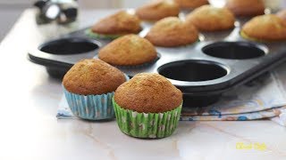 Quick and Easy Fluffy Banana muffin มัฟฟินกล้วยหอมนุ่มฟู นุ่มฟู เร็วเเละง่ายค่ะ