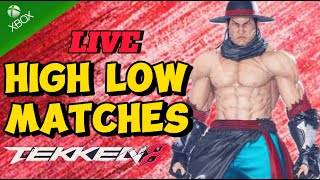 TEKKEN 8 - High Low Matches | LIVE