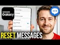 How To Reset Messages Settings on Samsung Galaxy Phones