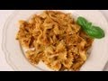 Bowties with Sun Dried Tomato Pesto Recipe - Laura Vitale - Laura in the Kitchen Episode 408