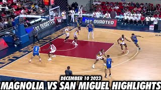 Full Game Highlights- Magnolia vs San Miguel December 10 2023 | 48th PBA Season Commissioners Cup