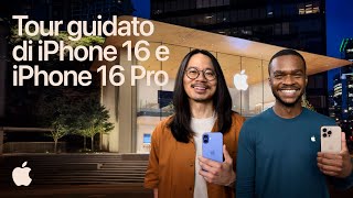 Tour guidato di iPhone 16 e iPhone 16 Pro | Apple