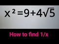 Solving A Good Math Problem | Find The Value of 1/x