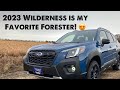 2023 Subaru Forester Wilderness Review and 0-60 with GPS! Geyser Blue.