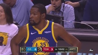 Kevin Durant All Play Time 2019 NBA Finals Game 5 Golden State Warriors vs Toronto Raptors