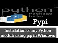 Download and install Python package and Module  | Install new and old pip version  #pip #pip install