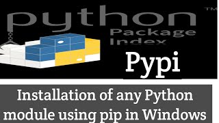 Download and install Python package and Module | Install new and old pip version #pip #pip install