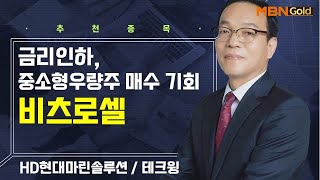 [생쇼] 금리인하, 중소형우량주 매수 기회 비츠로셀 / 생쇼 김동호 / 매일경제TV