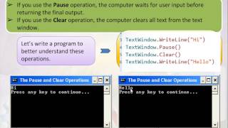 Small Basic Tutorial 1.2 Textwindow Object