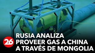 Rusia analiza proveer gas a China a través de Mongolia