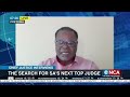 Chief Justice Interviews | The search for SA’s next top judge