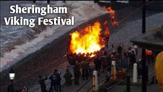 Sheringham Viking Festival - Burning of the Longboat