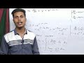 nu ordinary differential equation chapter 3g problem 12 bangla lecture