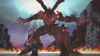 FINAL FANTASY XIV The Path Infernal - Clive vs Ifrit FFXVI Crossover