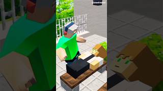 Minecraft: The Most Hilarious Things To Happen In Minecraft🤣🤣 #shorts #minecraft #animation