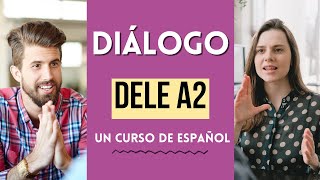 CONVERSACIÓN Tarea 3 DELE A2 | Ejemplo Curso de ESPAÑOL