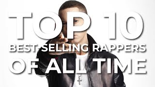 Top 10 Best Selling Rappers of All Time l Visual number