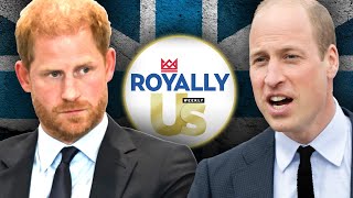 Prince Harry & Prince William UK Visit Drama & Jealousy Explained By Royal Expert | Royally Us