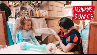 ЗАКУСКА С ПРИНЦЕСИ В ДИСНИ🎄VLOGMAS 2019, ДЕН 5