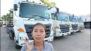 รีวิวหัวลากมือสอง HINO เข้าใหม่6คัน ใช้งบไม่เกิน200,000 ทุกคัน... จบทุกคัน ดันทุกเคส#เชคแชมป์มอเตอร์