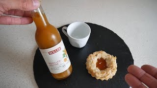 German Food Taste Test – Apricot Almond Pastry \u0026 Apricot Nectar – Food \u0026 Drink