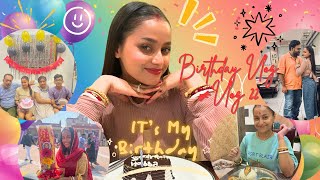 Vlog 22 l it’s my birthday vlog 😻🥳🎂 l #dakhineswartemple #bbqnation #birthdayvlog #marriedlife