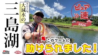 【ピュア速】2020年9月上旬 大減水の三島湖編