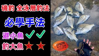 磯釣全泳層進階必學必杀技 全遊動實戰技巧心得畫面   #磯釣 #全遊動 #釣魚