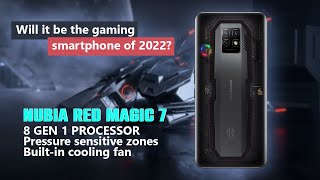 NUBIA RED MAGIC 7 Pro| Best Gamer Smartphone Review Specification 2022 | Snapdragon 8 Gen1