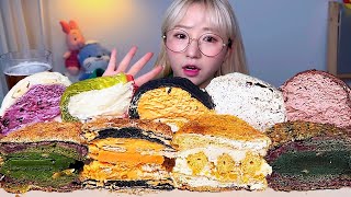 어글리베이커리😎 크림빵 맘모스빵 빵택배 디저트 먹방 Dessert Mukbang