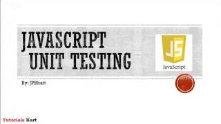 Unit Testing in Javascript using Jasmine & Karma: Quick Demo