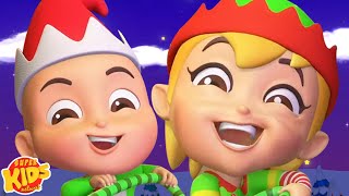 Five Little Elves, Christmas Song, Merry Christmas, Videos for Kids by Super Kids Network