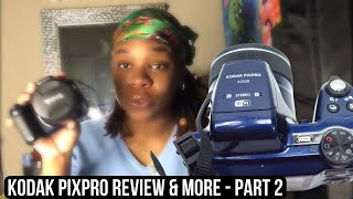 Kodak PixPro AZ528 - Review Continued (Exporting Pics and Using Remote App