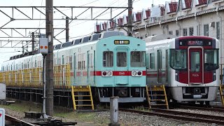 [西鉄]筑紫→筑紫車両基地→筑紫　進行方向各左側車窓