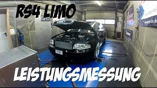 RS4 Limo Leistungsmessung bei SAR Turbotechnik in Paderborn