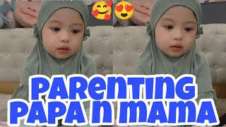 PARENTING DAN POLA ASUH MAMANUR PAPATA JADI BAHAN OBROLAN KARENA BABY AH JD ANAK YG MULTITALENTA