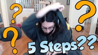 IMAQTPIE TRYING TO PUT ON A TIE! - LoL Funny Stream Moments #93