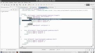 Spring Tutorial 08 - Inner Beans, Aliases and idref