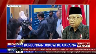 Doa Wapres Ma'ruf Amin untuk Jokowi yang Membawa Misi Perdamaian di Ukraina dan Rusia