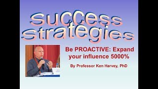 Success Strategies - Habit 1 to be proactive