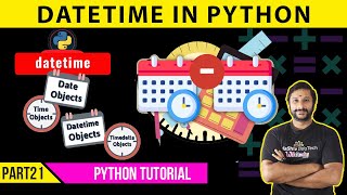 #21 🐍Datetime in python | Python Tutorial for Beginners in Tamil | Datetime Module #datetime #python