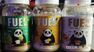 IM PANDA CRAZY!! Panda Fuel Protein Triple Review 🐼