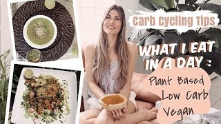 QUE COMO EN UN DÍA BAJO EN CARBOHIDRATOS + 2 RECETAS // CONSEJOS EN EL CICLO DE CARBOHIDRATOS