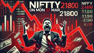 Nifty prediction for Monday 03 Mar I Banknifty prediction for 03 Mar I nifty and Banknifty view Mon