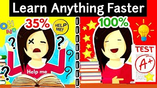 MIND TRICKS TO LEARN ANYTHING FASTER | RIGHTWAY TO STUDY IN EXAMS | #learngbiganswers | Memory Tips✨