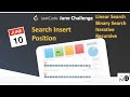 Search Insert Position | Binary Search Iterative Recursive | Leetcode 35 | June Day 10